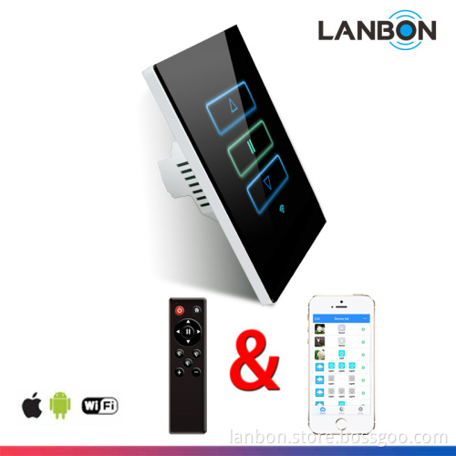Smart your life, smart switch wifi control your lights, curtain, fan through mobile phone app Android/IOS dimmer switch